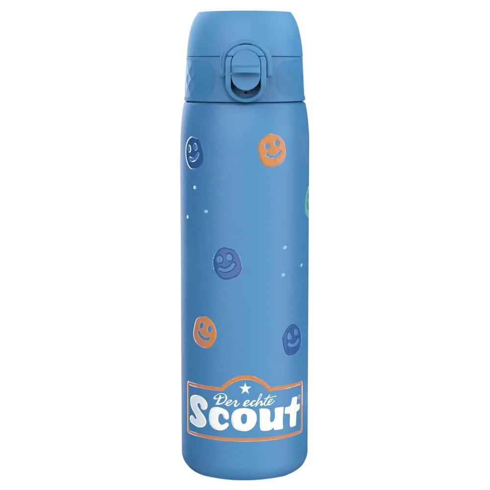 Scout Zubehör - Bottiglia d'acqua acciaio inox 500 ml (Smileys)