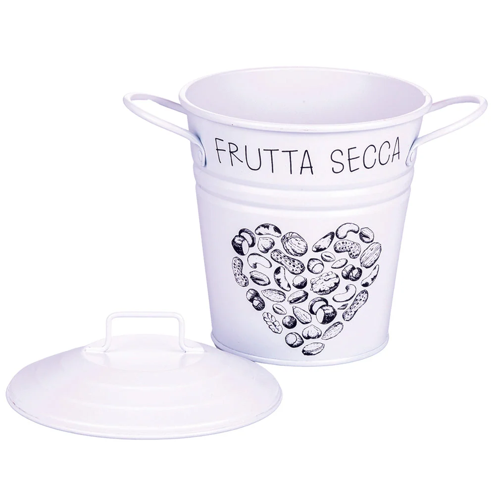 Secchiello per Frutta Secca 13x13 cm Metallo VdE Tivoli 1996 Daily