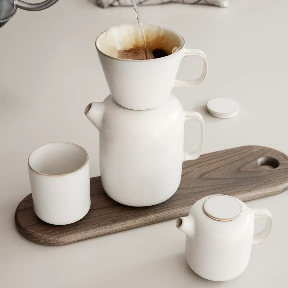 Sekki - Coffee Pot - Cream