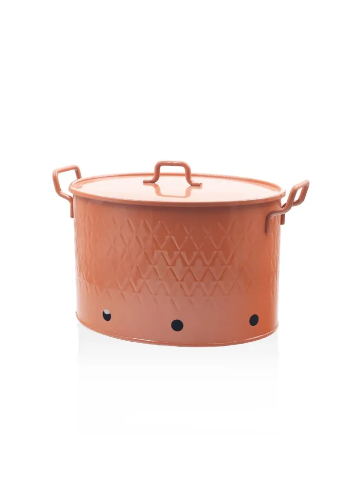Il contenitore Mia Prism per patate e cipolle 2 camere terracotta Selected Products - 871