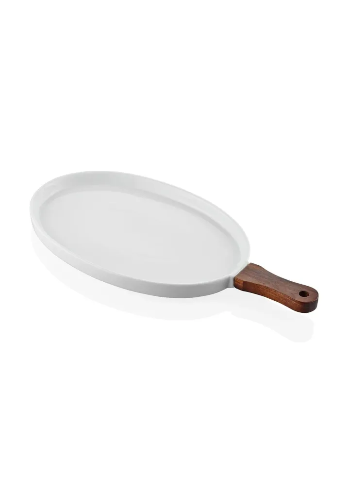 Il Servizio Porcellana Mia Woody 40x20 cm Selected Products - 871