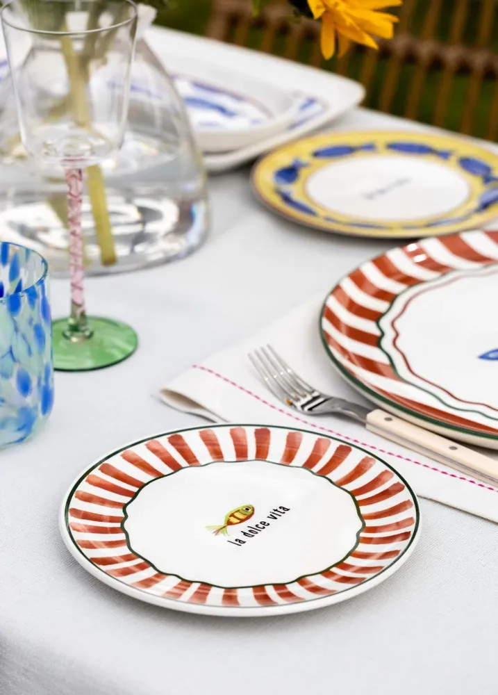 Il set di 6 piatti Mia Fish Cake da 19 cm Selected Products - 871