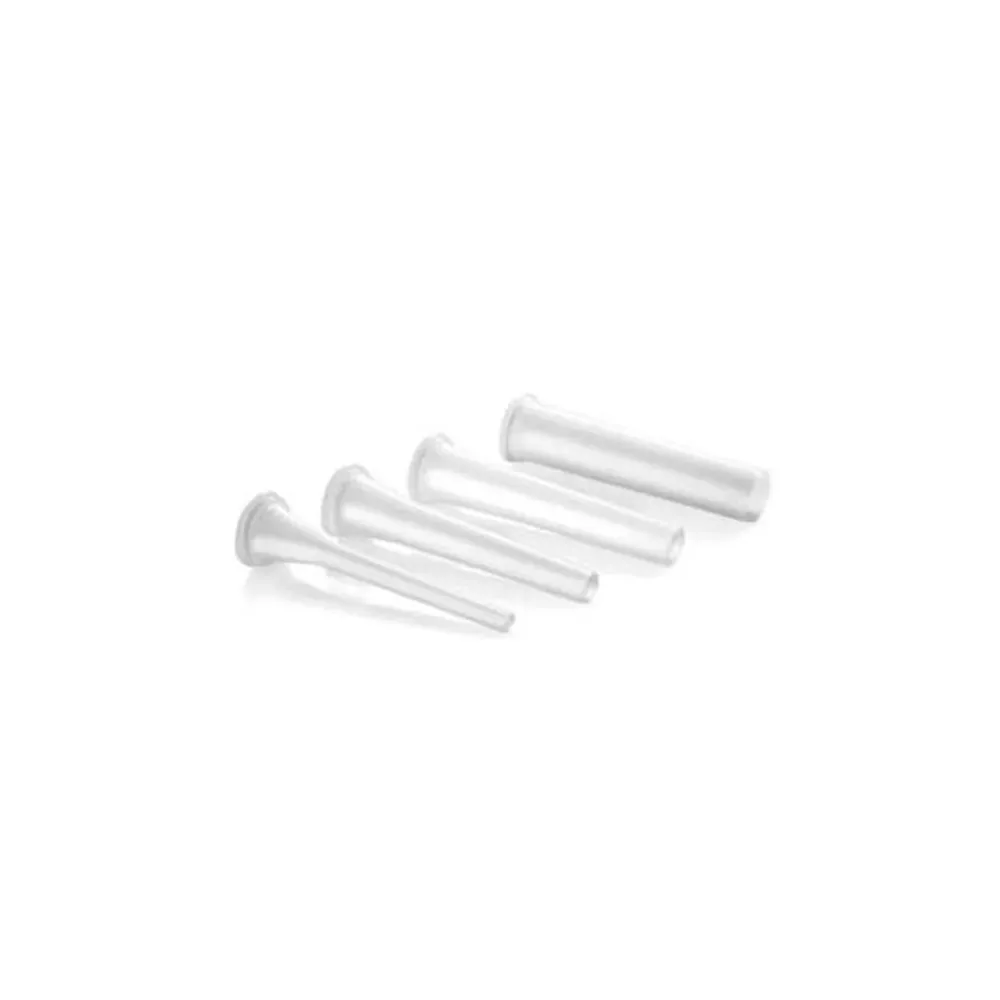 Serie imbuti moplen 4 pezzi con sfiato aria per insaccatrici - pz.4 Ø mm.10/20/30/40 - 1 cf