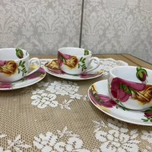 Servizio caffè “Country Rose”