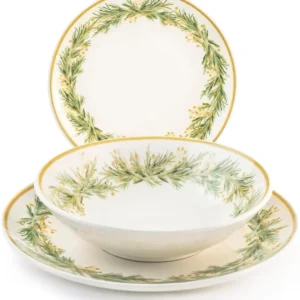 Servizio 18 pezzi tavola royal stoneware decoratoH&H