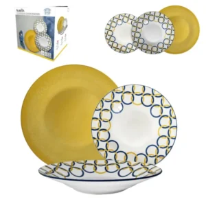 Servizio piatti 18 pezzi aurelia