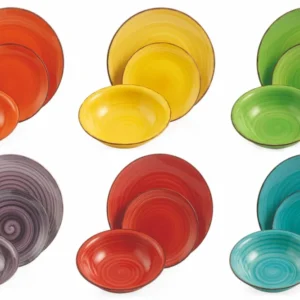 Servizio Piatti 18 Pezzi Stoneware Villa d'Este Home Tivoli Baita