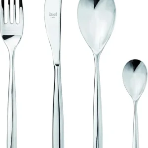 Servizio posate 24 pezzi per 6 persone acciaio inox mod. Stiria Mepra