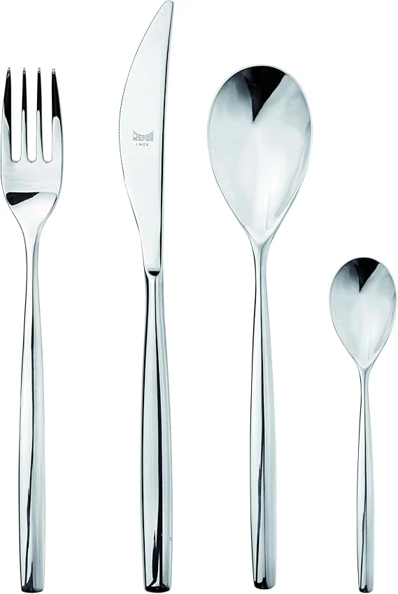 Servizio posate 24 pezzi per 6 persone acciaio inox mod. Stiria Mepra
