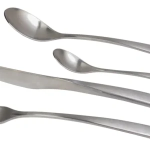 Servizio Set di Posate 24 Pezzi Acciaio Collection Nisida Satin