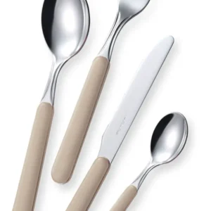 Servizio Set di Posate 24 Pezzi Acciaio Eme Bonita Sabbia 7528