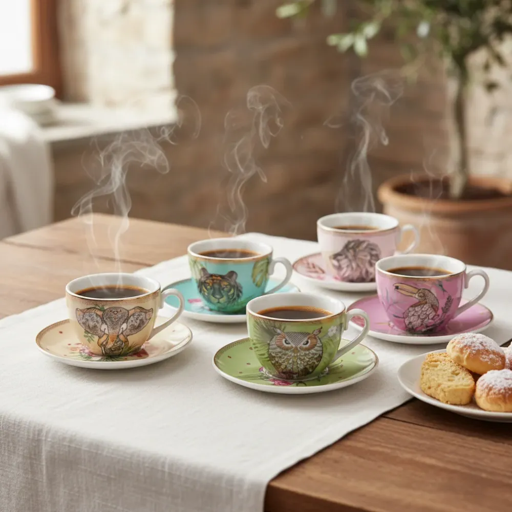 Servizio 6 Tazzine Caffè