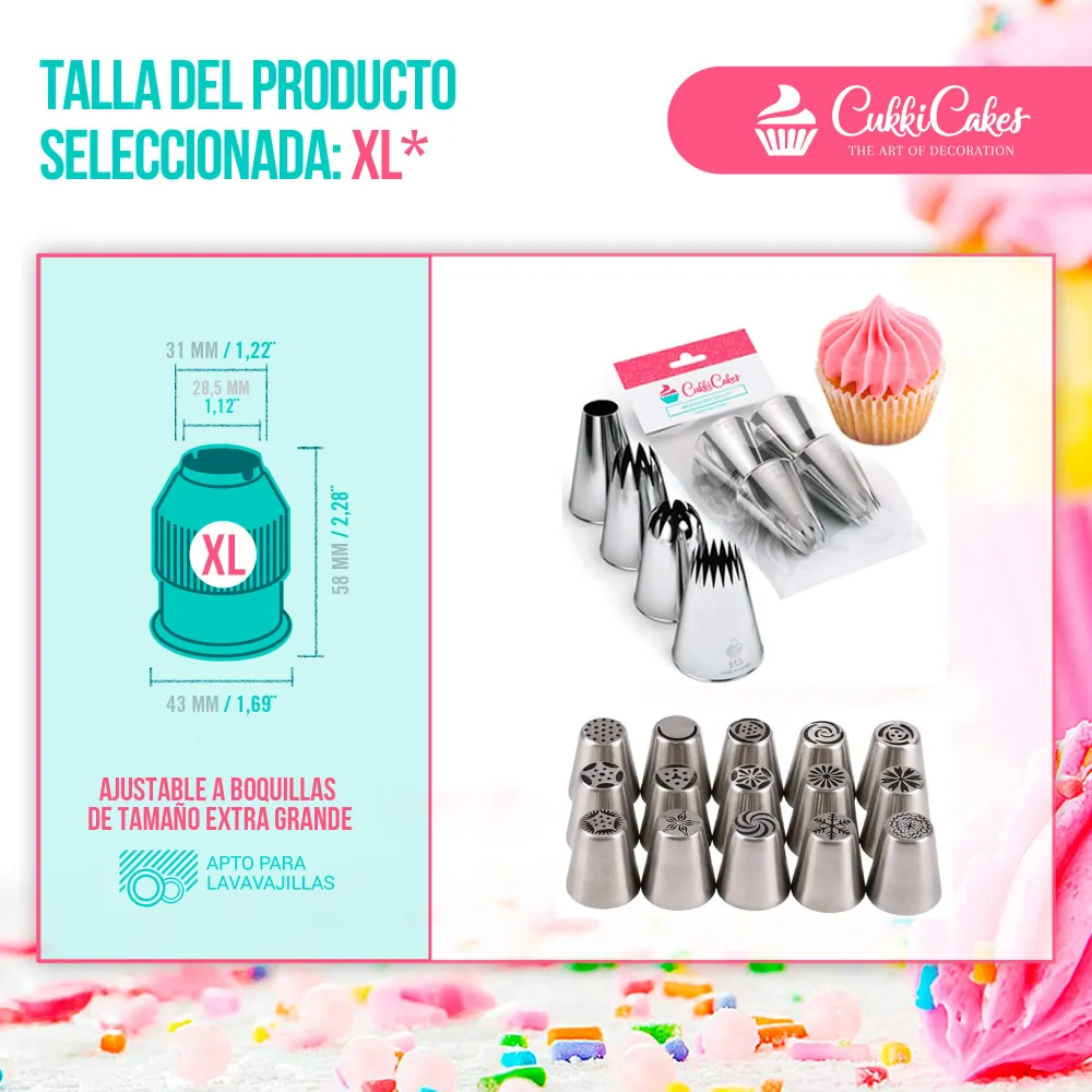 Set di adattatori - 3 pezzi (XL)