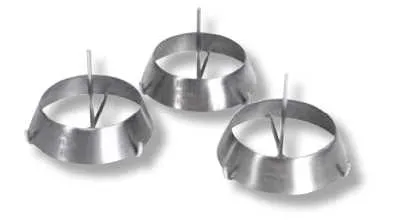 Set 3 anelli acciaio inox Big Green Egg