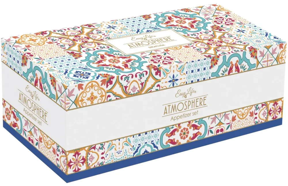 Set di antipasti Siracusa con 4 ciotole, 29x13cm