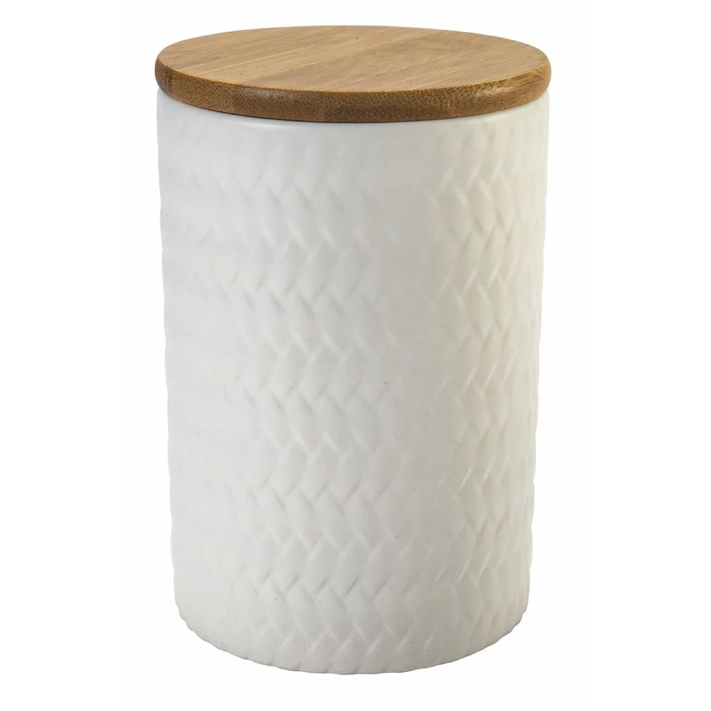 Set 3 Barattoli Ø10x15 cm 850 ml Ceramica VdE Tivoli 1996 Geometrie