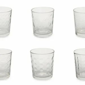 Set 6 Bicchieri Ø8,9x10 cm Vetro Villa d'Este Home Tivoli Clear Trasparenti