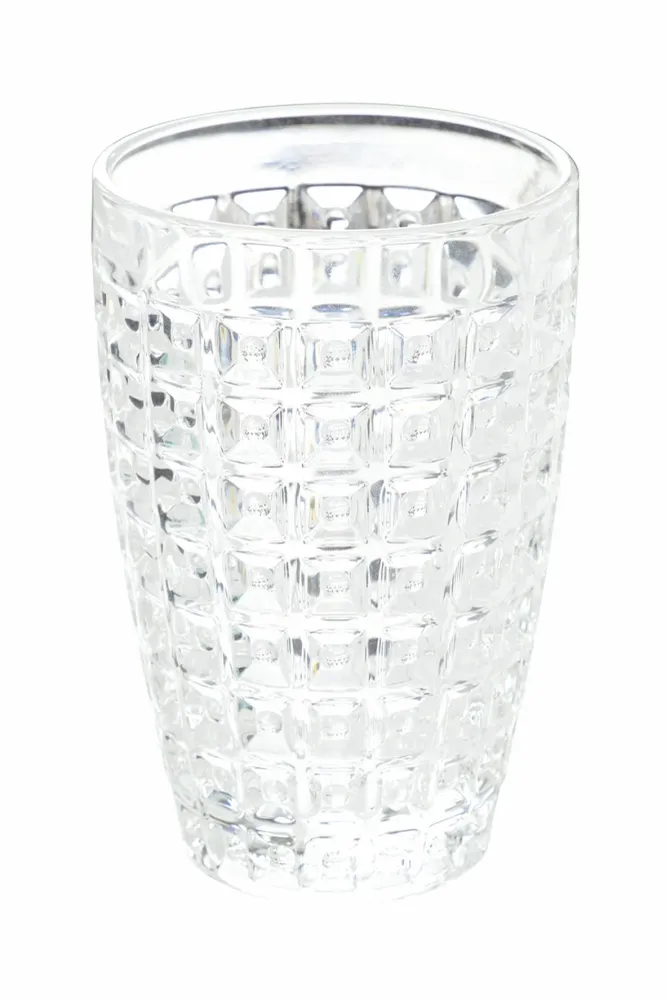 Set 6 Bicchieri Bibita Vetro 380 ml Villa d'Este Home Tivoli Geometrie