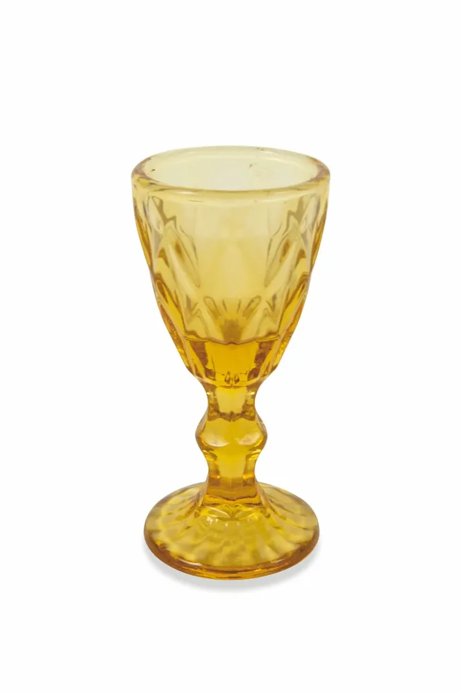 Set 6 Bicchierini per Liquore Ø5x10,5 cm Vetro Villa d'Este Home Tivoli Prisma