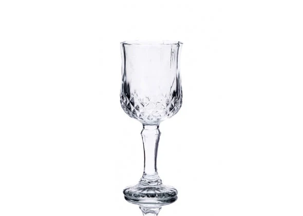 Set 6 calici vino vetro "Optic"