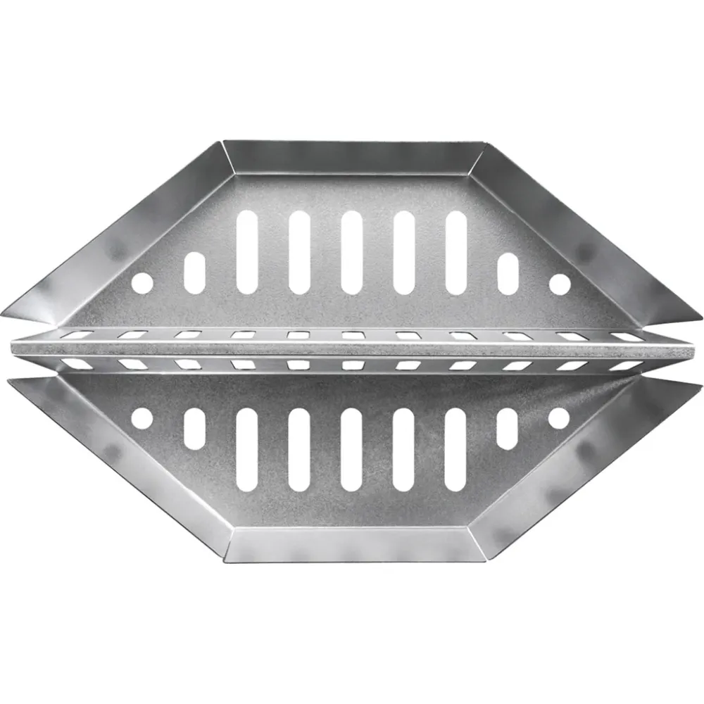 Set di 2 cestini per carbone