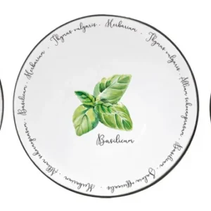 Set 3 Ciotoline Porcellana 10 Cm Herbarium -Easy Life