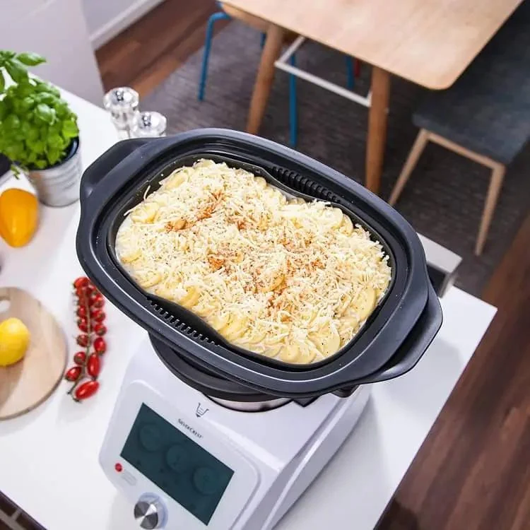 Set flessibile per Monsieur Cuisine | Stampo per cottura vapore, FlexiSpatel verde piccolo + grande