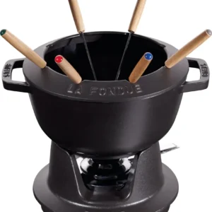 Set fonduta con 2 manici 20 cm