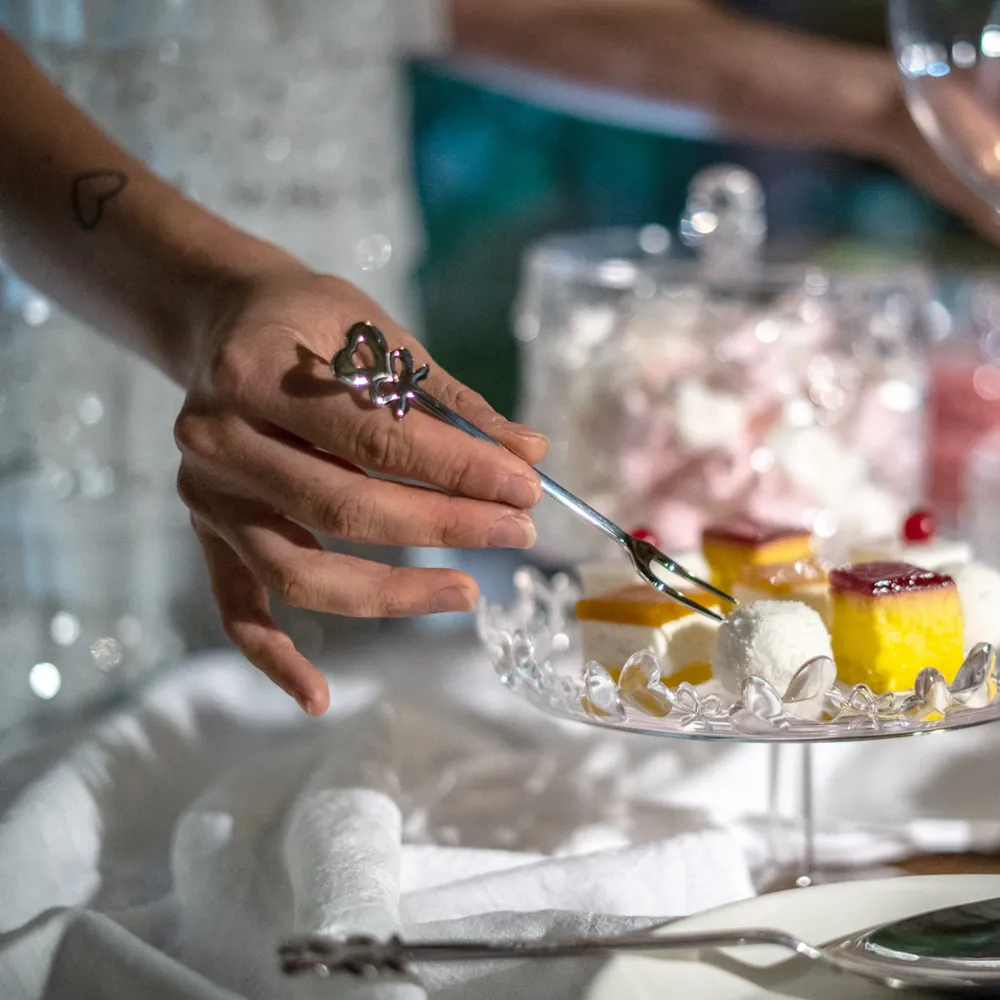 SET 6 FORCHETTINE APERITIVO 'LOVE' "CUTLERY"