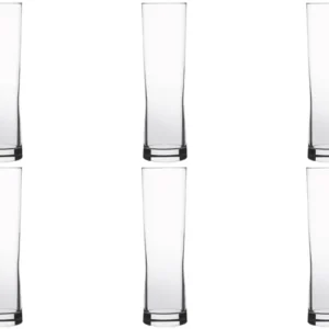 6 Set fresco di vetro-mecher 37cl, 3dl. /-/ 20,1 cm