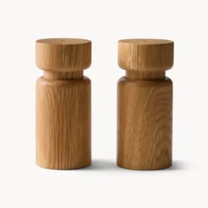 Set 2 macinaspezie piccoli legno di quercia Helsinki