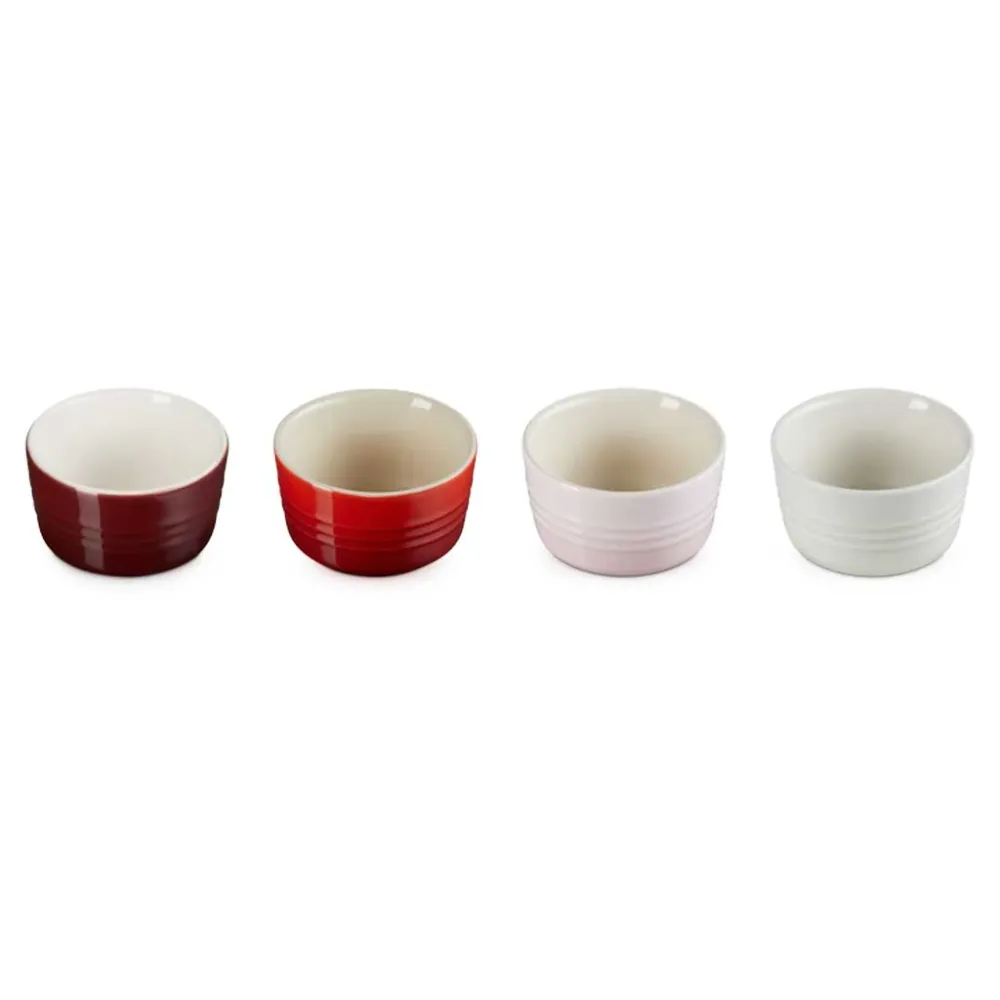 Set di 4 mini ramequin Petit Fours Le Creuset