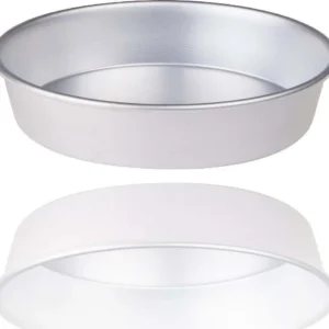 Set 2 Pezzi Stampo Crostata Pastiera 32 Cm Forno Alluminio Teglia Antiaderente