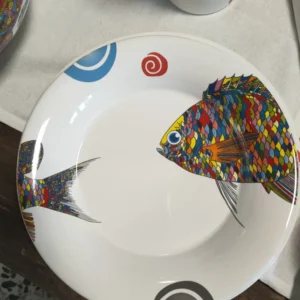 Set 3 piatti ceramica imago