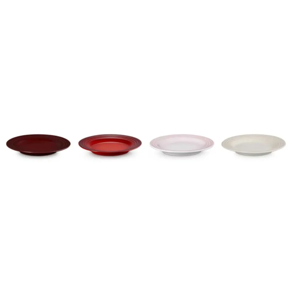 Set di 4 piatti ceramica Petit Fours di Le Creuset