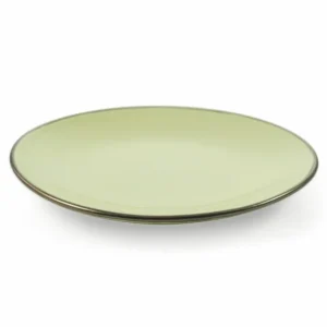 Set 6 Piatti Frutta Ø20,4x2,5 cm Gres Villa d'Este Home Tivoli Royal Light Gialli