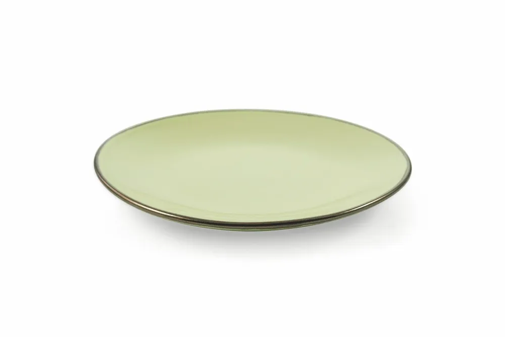 Set 6 Piatti Frutta Ø20,4x2,5 cm Gres Villa d'Este Home Tivoli Royal Light Gialli
