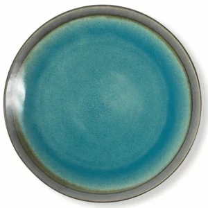 Set 6 Piatti Piani Ø27,5 cm Gres Villa d'Este Home Tivoli Turchese Bahamas