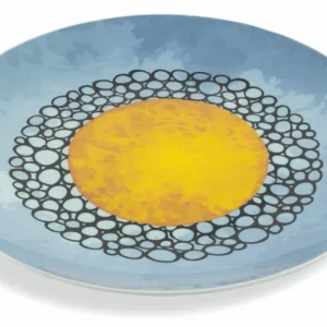 Set 6 Piatti Piani Ø27x3 cm Porcellana Villa d'Este Home Tivoli Marea