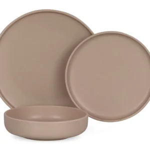 Set 18 piatti Skandik Pepper Sand