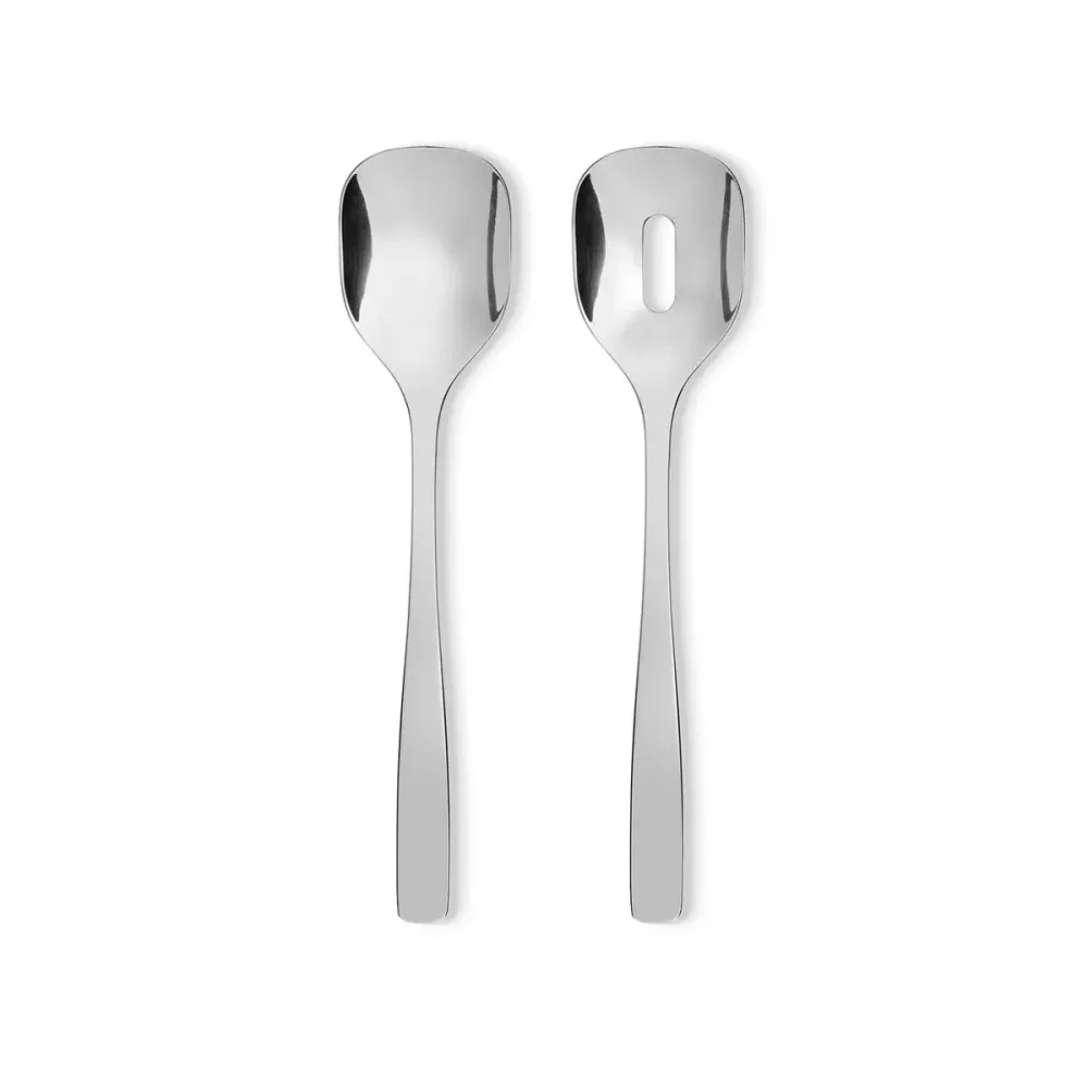 Set di 2 posate per insalata acciaio inox KFS Alessi