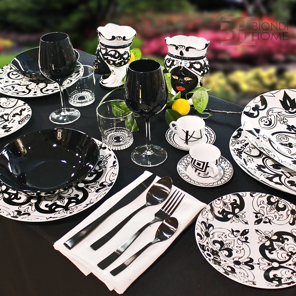 Set Posate “SHADOW NERO” (16pz)