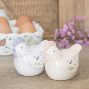 Set Sale e Pepe “Gallinelle” Ceramica – Eleganza Country Chic