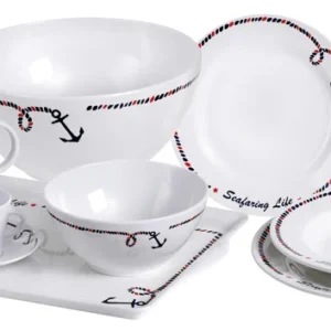 Set 6 scodelle colazione antiscivolo Ø 15 cm