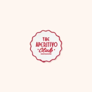 Set 2 Sottobicchieri Aperitivo Rosso