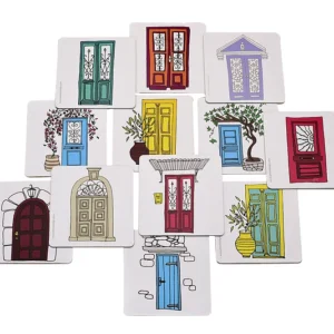 Set 6 sottobicchieri - DOORS GREECE