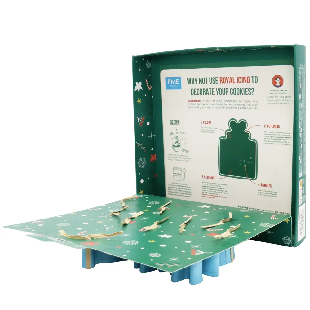 Set/ 3 Tagliabiscotti Babbo Natale
