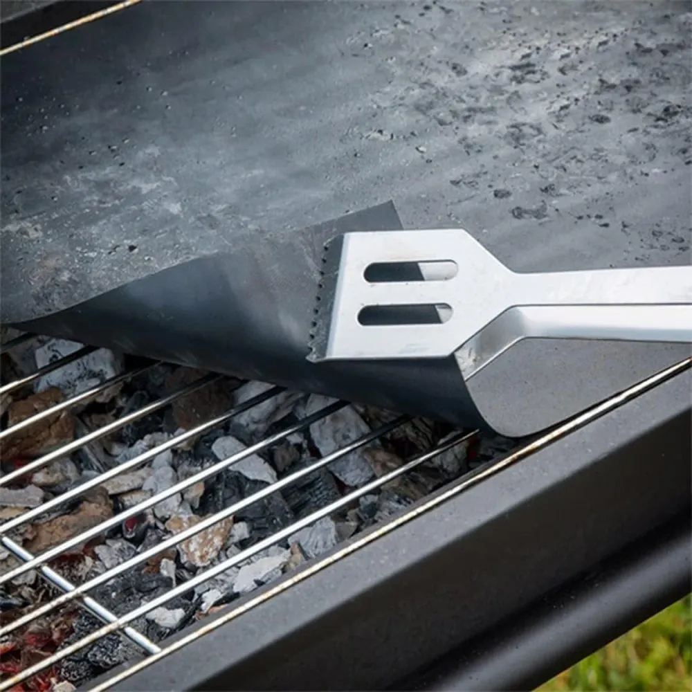 Set 6 Tappetini Antiaderenti BBQ 40x33 cm Riutilizzabili