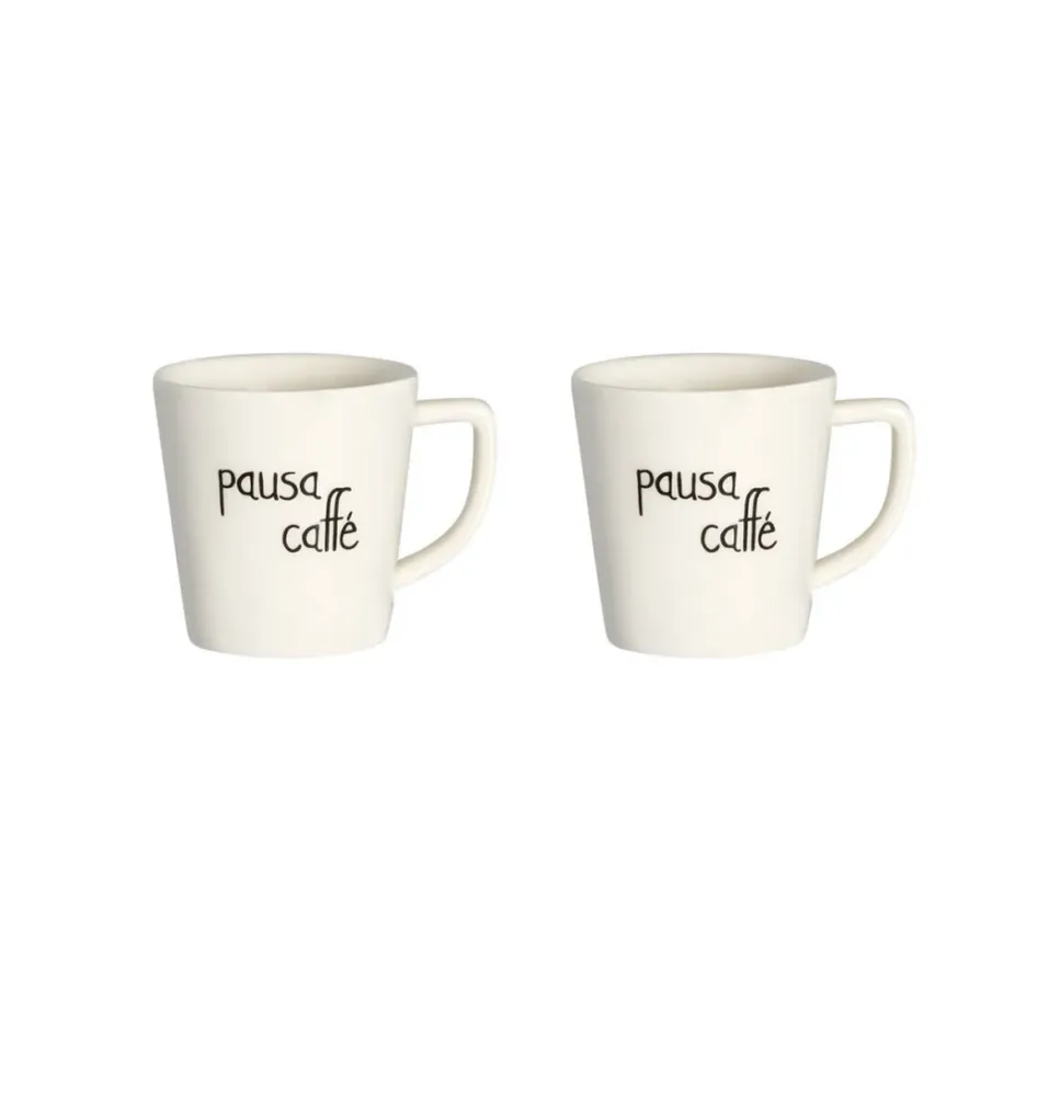 Set 2 tazze ‘pausa caffè’