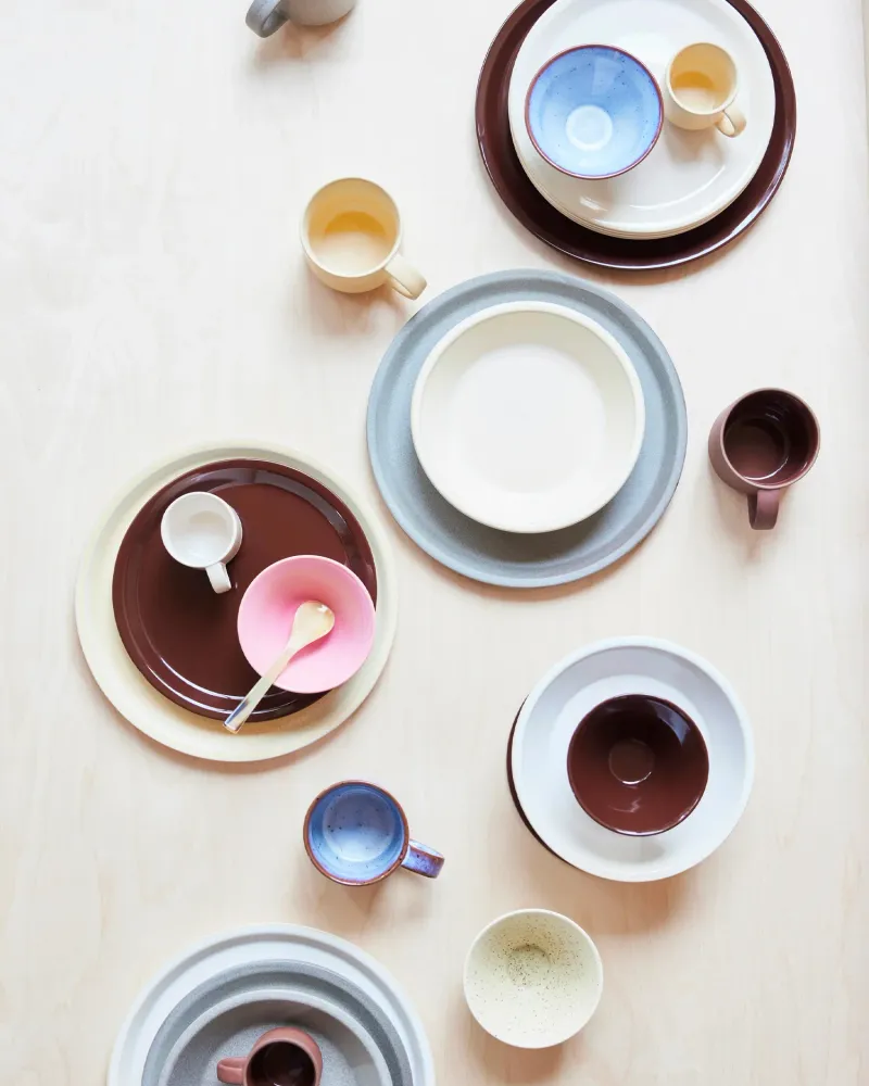 Set 2 tazze terracotta realizzate mano Yuka